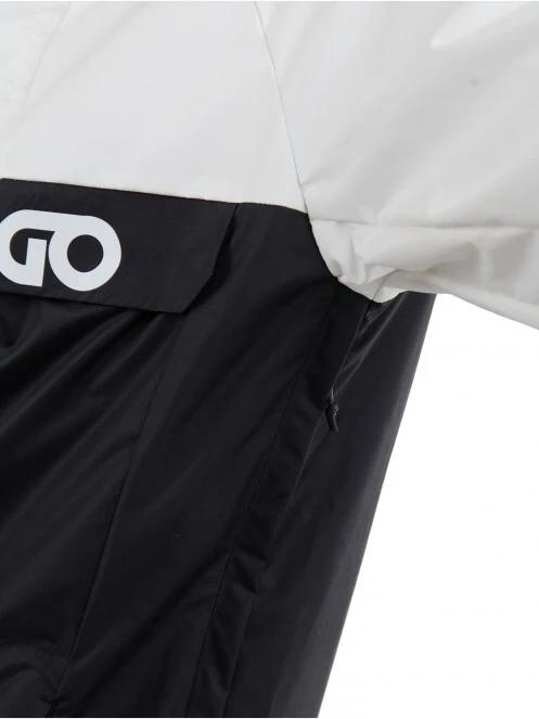 Fundango Salmo Logo Anorak férfi esőkabát fehér színben 6