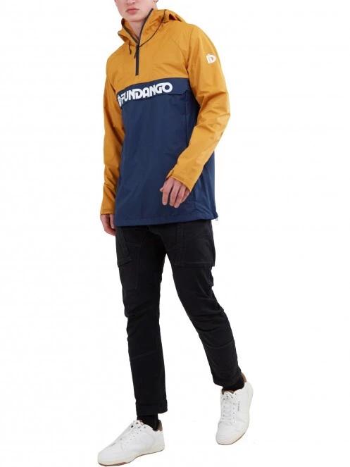 Fundango Salmo Logo Anorak férfi esőkabát sárga színben 4