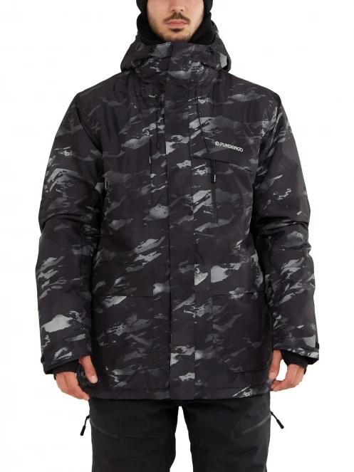 Fundango Ryder Jacket férfi síkabát fekete színben 2