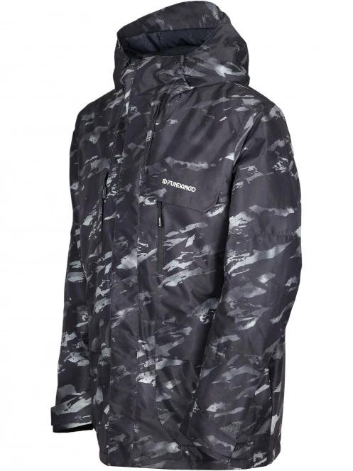 Fundango Ryder Jacket férfi síkabát fekete színben 11