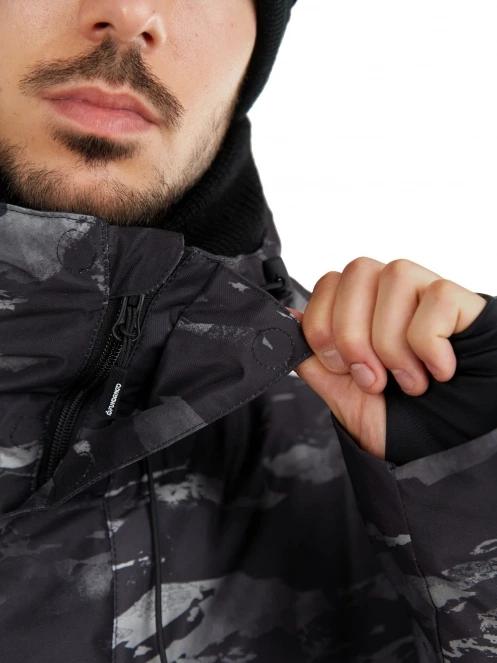 Fundango Ryder Jacket férfi síkabát fekete színben 7