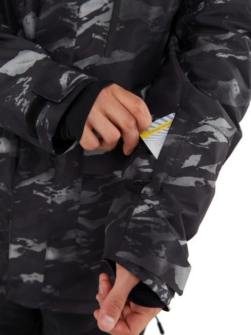 Fundango Ryder Jacket férfi síkabát fekete színben 9