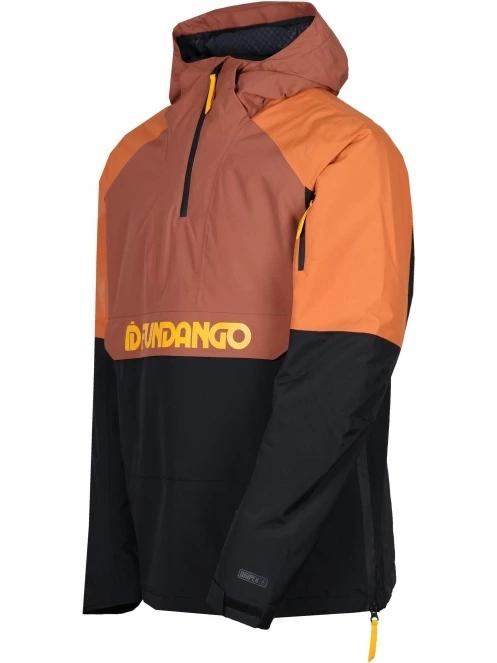 Fundango Burnaby Logo Anorak férfi síkabát piros színben 11