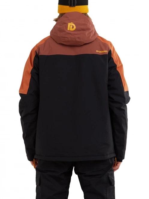 Fundango Burnaby Logo Anorak férfi síkabát piros színben 3