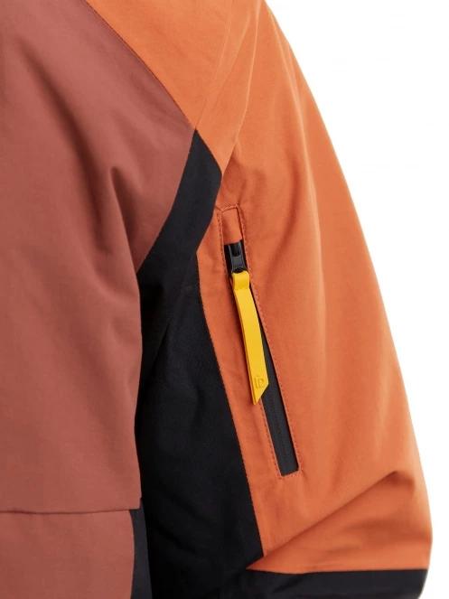 Fundango Burnaby Logo Anorak férfi síkabát piros színben 7