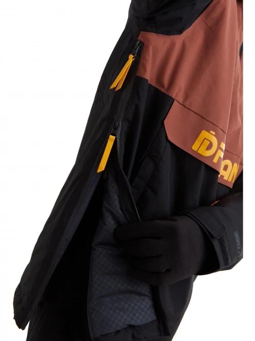 Fundango Burnaby Logo Anorak férfi síkabát piros színben 9
