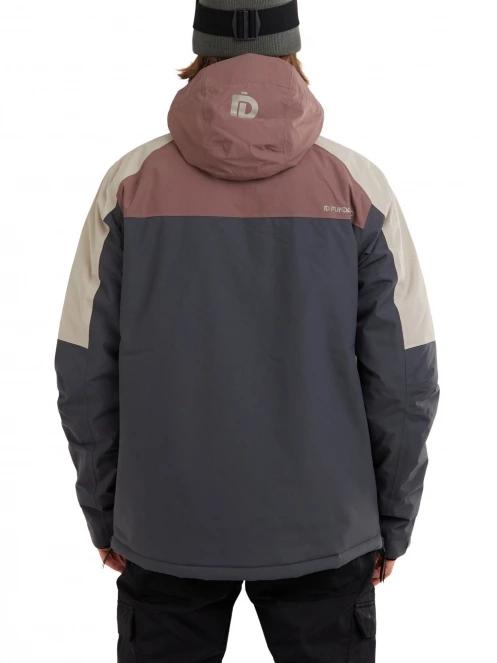 Fundango Burnaby Logo Anorak férfi síkabát lila színben 3
