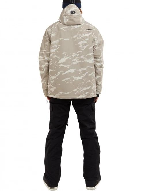 Fundango Tilbury Logo Anorak férfi síkabát szürke színben 3