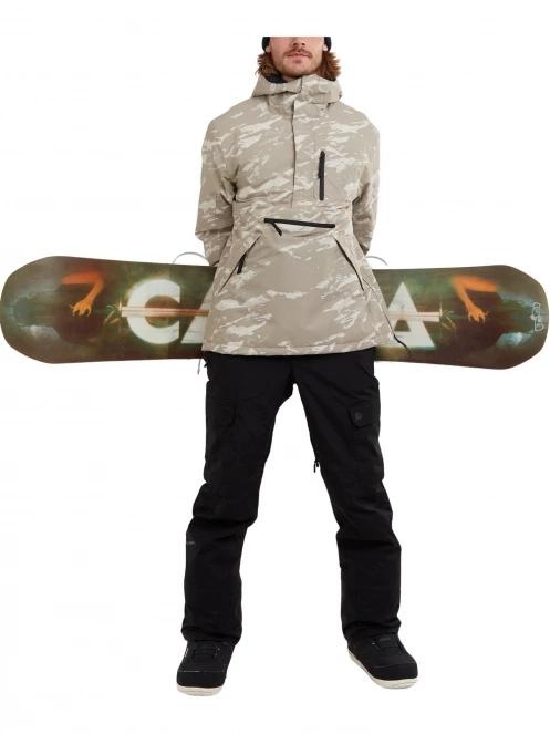 Fundango Tilbury Logo Anorak férfi síkabát szürke színben 4