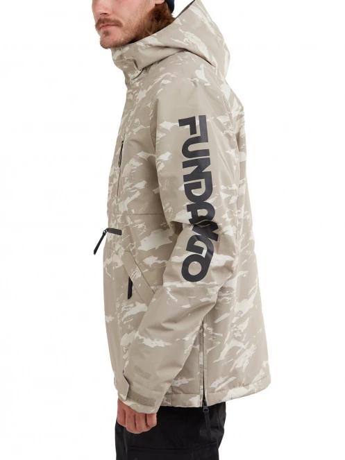 Fundango Tilbury Logo Anorak férfi síkabát szürke színben 5