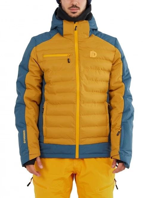 Fundango Orion Padded Jacket férfi steppelt síkabát barna színben 2