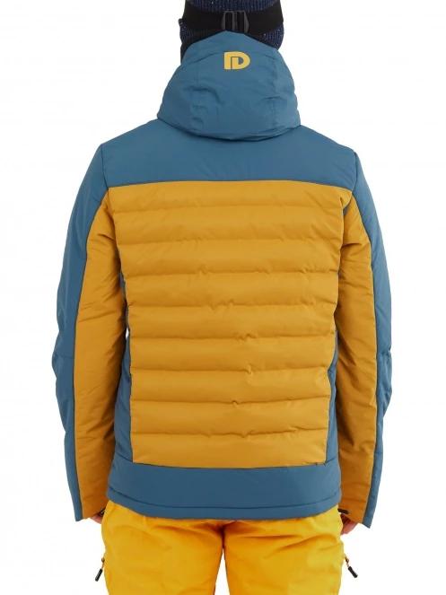 Fundango Orion Padded Jacket férfi steppelt síkabát barna színben 3