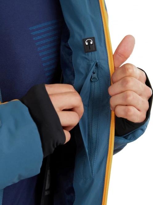 Fundango Orion Padded Jacket férfi steppelt síkabát barna színben 9