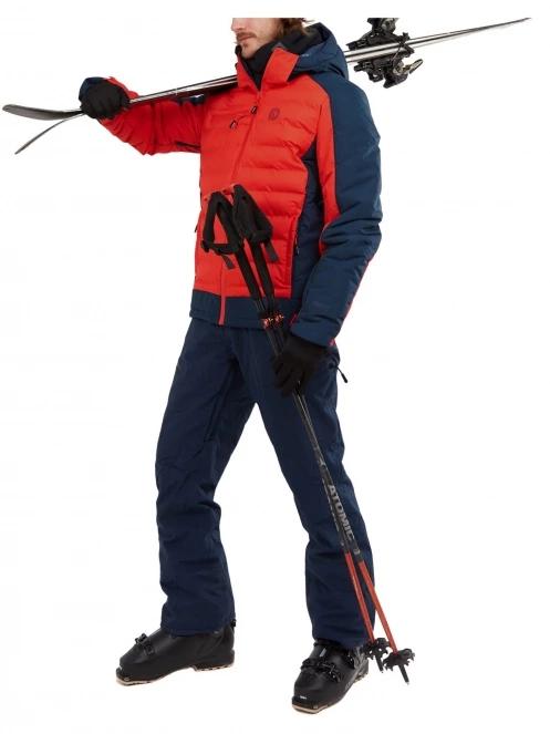 Fundango Orion Padded Jacket férfi steppelt síkabát narancssárga színben 5