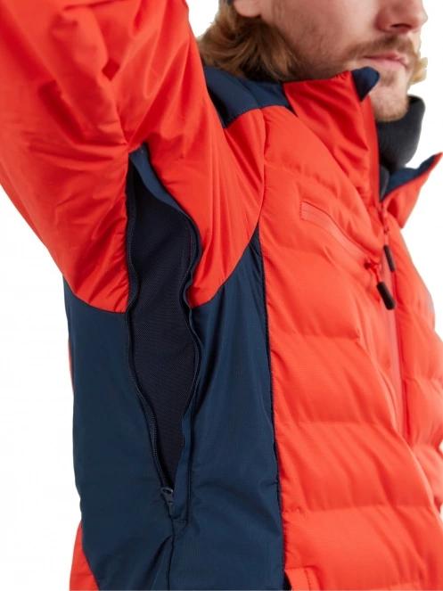 Fundango Orion Padded Jacket férfi steppelt síkabát narancssárga színben 8