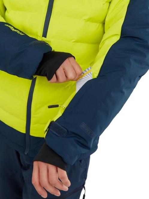 Fundango Orion Padded Jacket férfi steppelt síkabát zöld színben 6