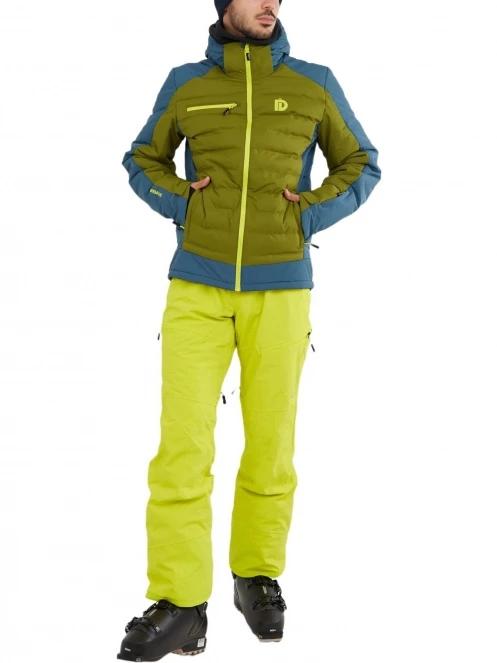 Fundango Orion Padded Jacket férfi steppelt síkabát oliva színben 4