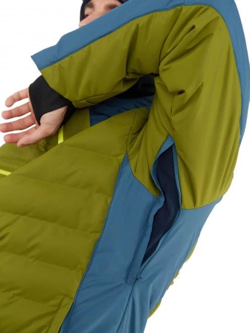 Fundango Orion Padded Jacket férfi steppelt síkabát oliva színben 5