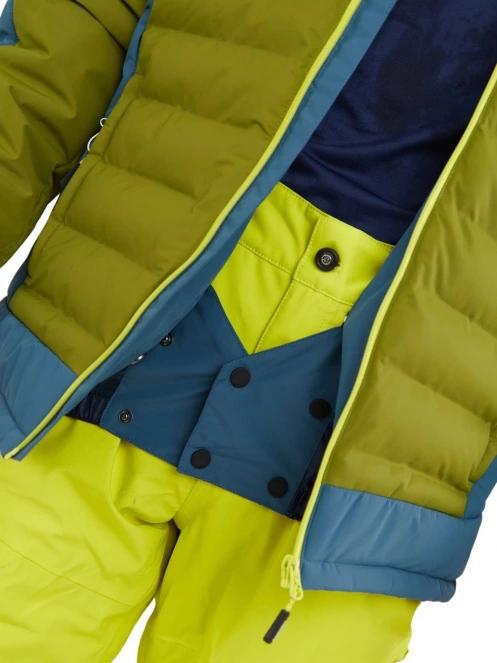 Fundango Orion Padded Jacket férfi steppelt síkabát oliva színben 6