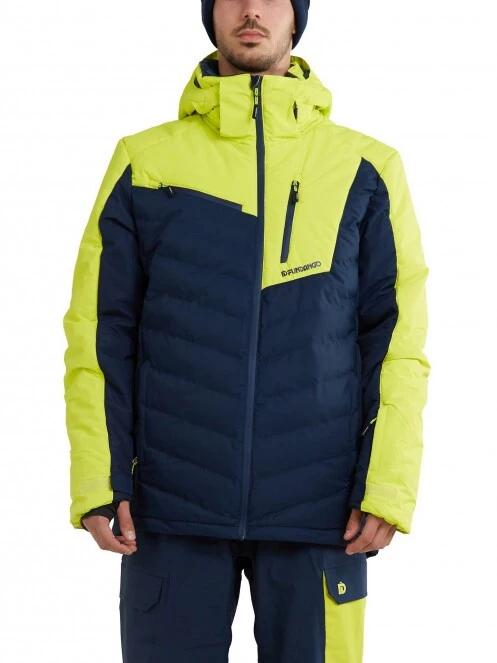 Fundango Willow Padded Jacket férfi síkabát sárga színben 2