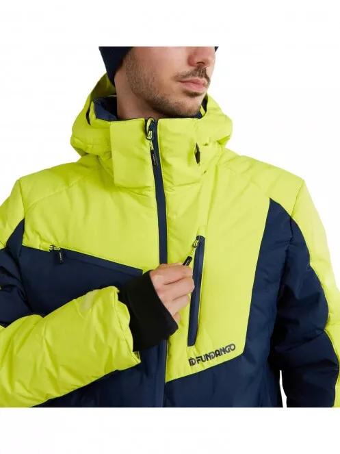 Fundango Willow Padded Jacket férfi síkabát sárga színben 5