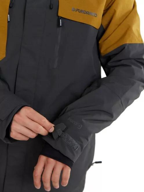 Fundango Ryder Jacket férfi síkabát sárga színben 5