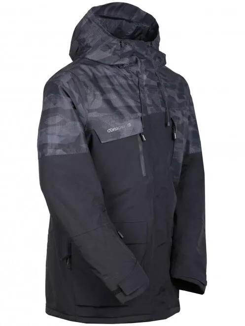 Fundango Ryder Jacket férfi síkabát fekete színben 8