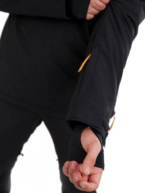 Fundango Burnaby Logo Anorak férfi síkabát szürke színben 6