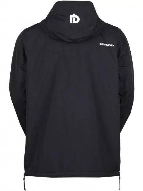 Fundango Burnaby Logo Anorak férfi síkabát fekete színben 9