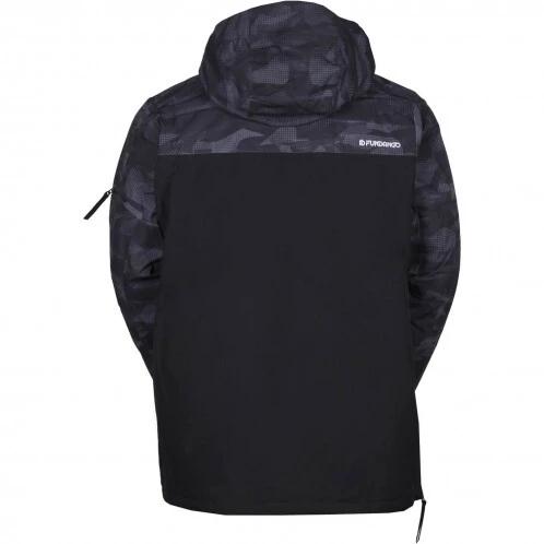 Fundango BURNABY Anorak férfi síkabát fekete színben 5