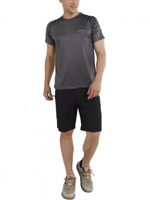 Fundango Roger Trekking Short férfi túra rövidnadrág fekete színben 4
