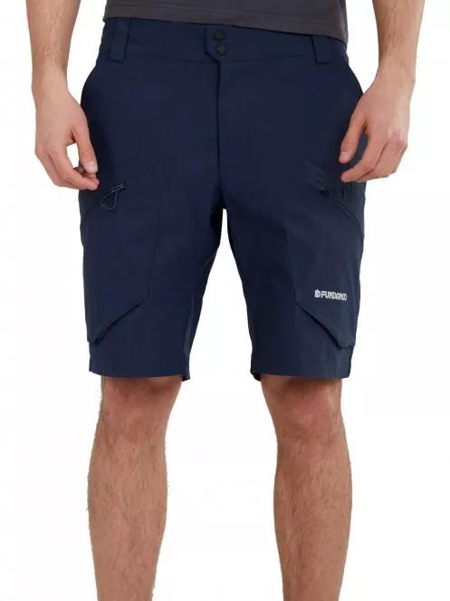 Fundango Barnet Cargo Short férfi túra rövidnadrág sötétkék színben 4
