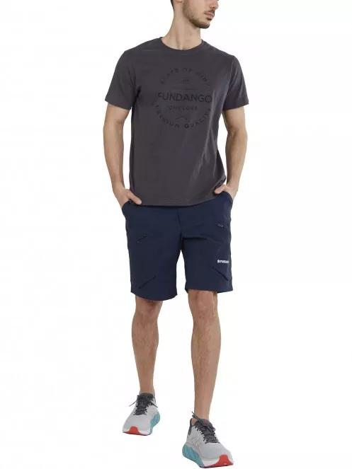 Fundango Barnet Cargo Short férfi túra rövidnadrág sötétkék színben 6