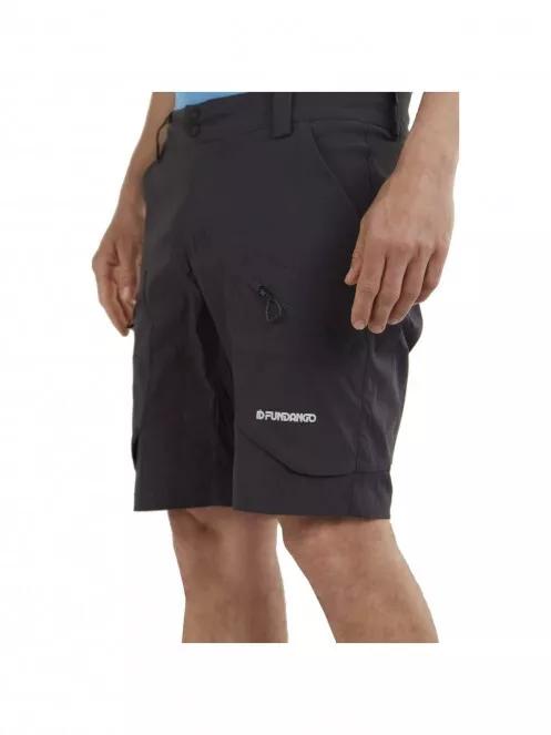 Fundango Barnet Cargo Short férfi túra rövidnadrág szürke színben 4