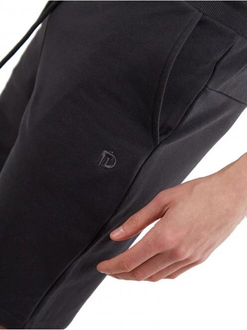 Fundango Delon Sweatshort férfi rövidnadrág fekete színben 5