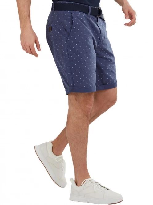 Fundango North Shore Chino Shorts férfi rövidnadrág kék színben 5