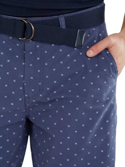 Fundango North Shore Chino Shorts férfi rövidnadrág kék színben 6