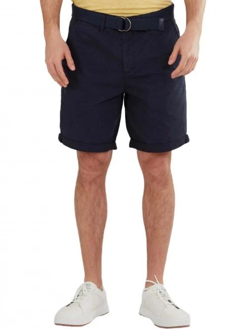 Fundango North Shore Chino Shorts férfi rövidnadrág sötétkék színben 2
