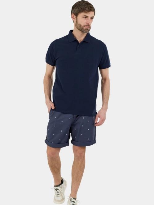 Fundango North Shore Chino Shorts férfi rövidnadrág sötétkék színben 4