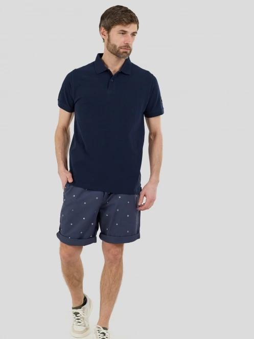 Fundango North Shore Chino Shorts férfi rövidnadrág sötétkék színben 7