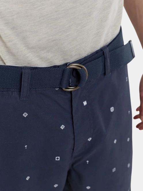 Fundango North Shore Chino Shorts férfi rövidnadrág sötétkék színben 5