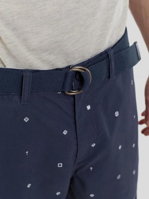 Fundango North Shore Chino Shorts férfi rövidnadrág sötétkék színben 9