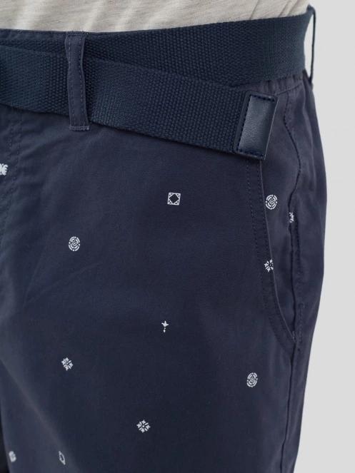 Fundango North Shore Chino Shorts férfi rövidnadrág sötétkék színben 11