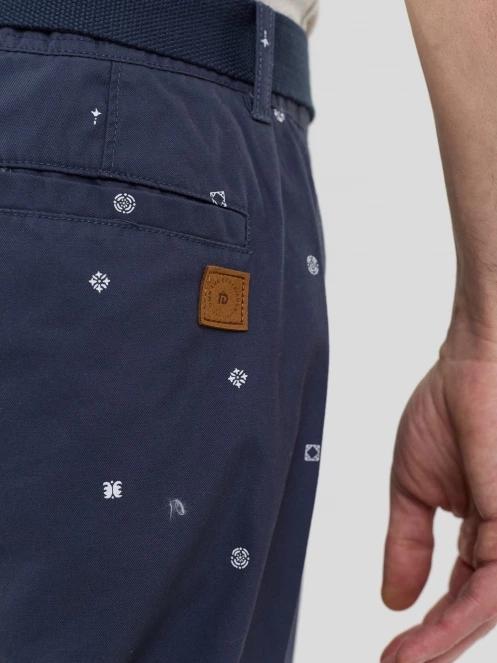Fundango North Shore Chino Shorts férfi rövidnadrág sötétkék színben 13