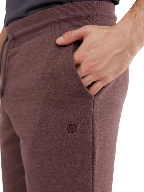 Fundango Delon Sweatshort férfi tréning rövidnadrág lila színben 5
