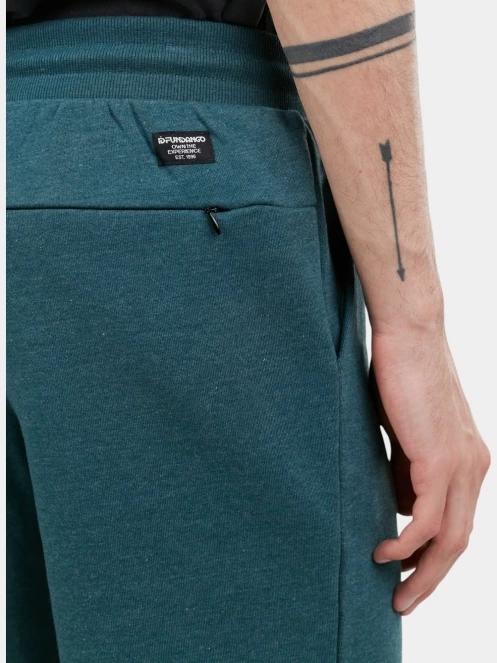 Fundango Delon Sweatshorts férfi tréning rövidnadrág zöld színben 6
