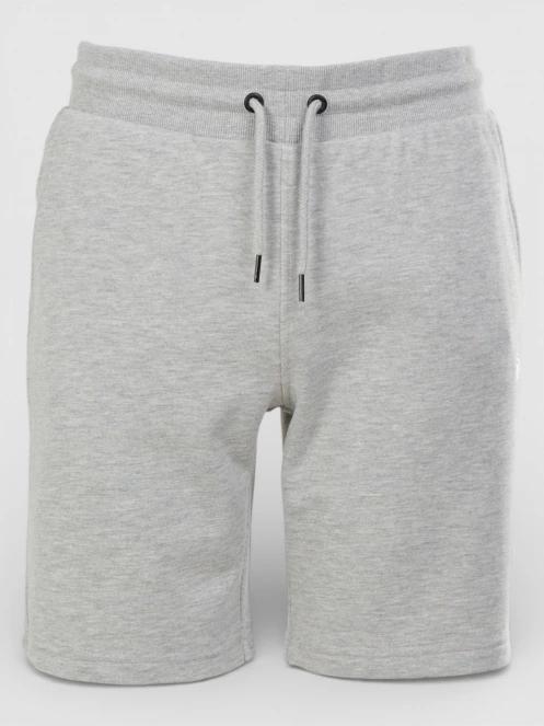 Fundango Delon Sweatshorts férfi tréning rövidnadrág szürke színben 9