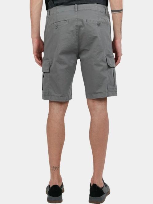 Fundango Zack Cargo Shorts férfi oldalzsebes rövidnadrág oliva színben 3