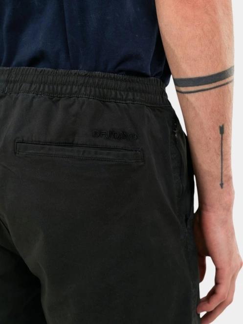 Fundango Mason Chino Shorts férfi rövidnadrág szürke színben 7