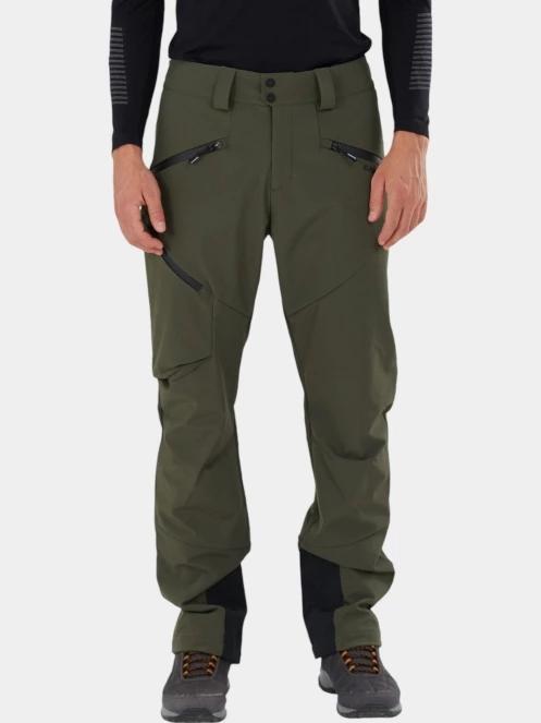 Fundango Rob Softshell Pants férfi softshell nadrág zöld színben 2